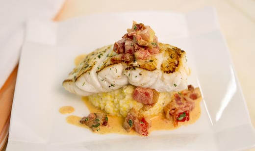 seared grouper